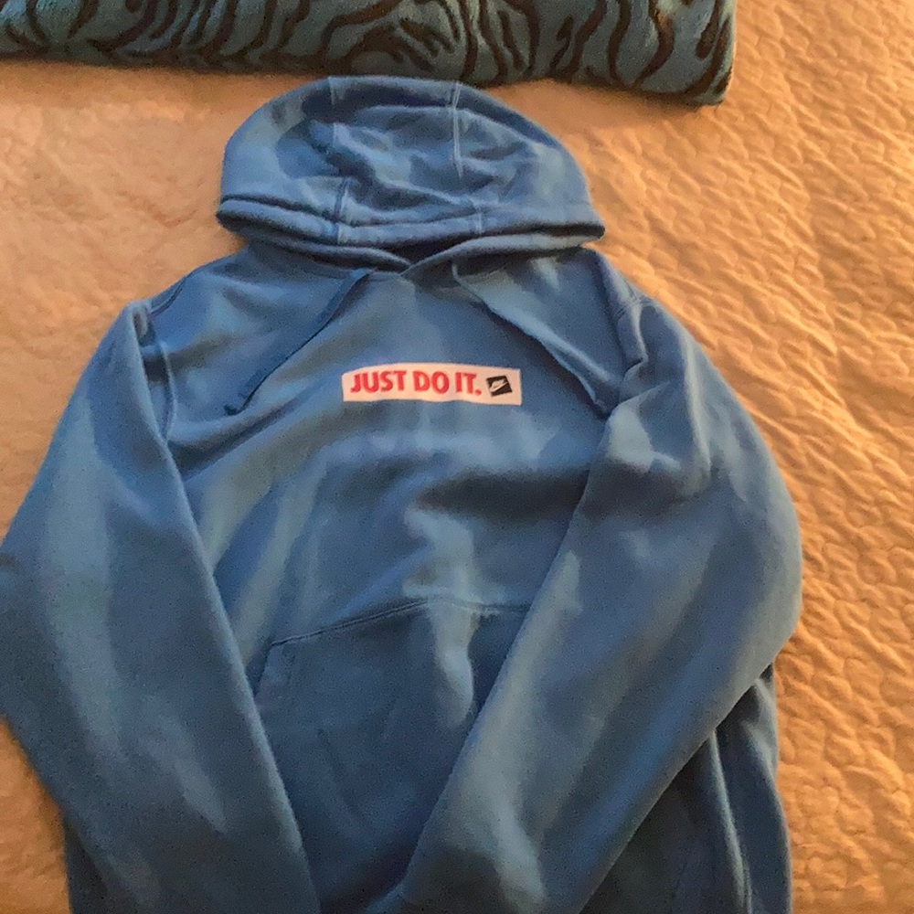 Blue Nike Hoodie